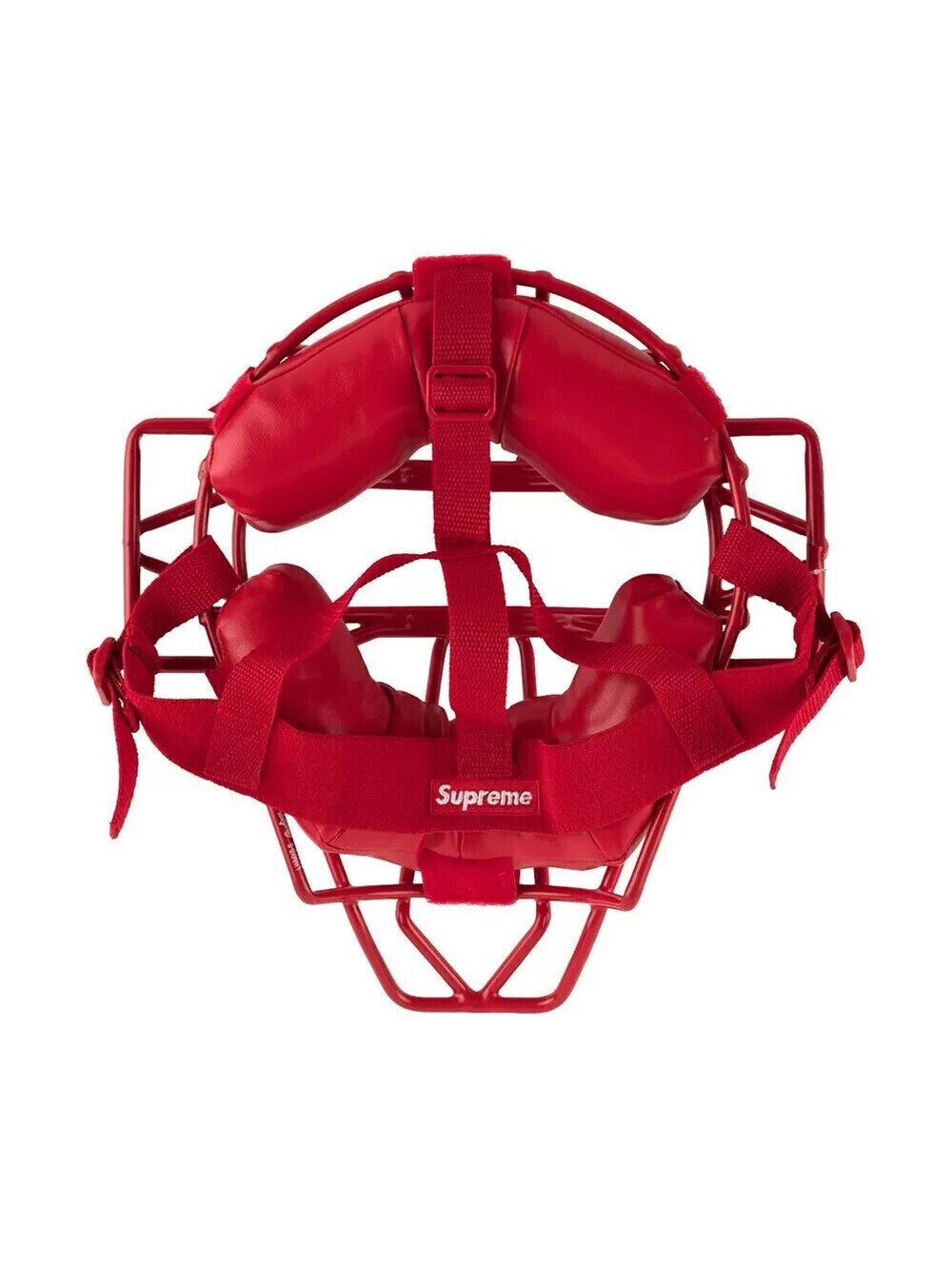 Supreme Rawlings Catcher’s Mask Red Baseball SS18 Box Logo - Picture 4 of 6